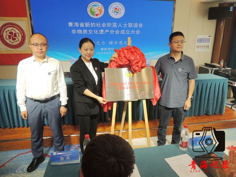 青海省新联会非物质文化遗产分会成立 共绘非遗传承新图景