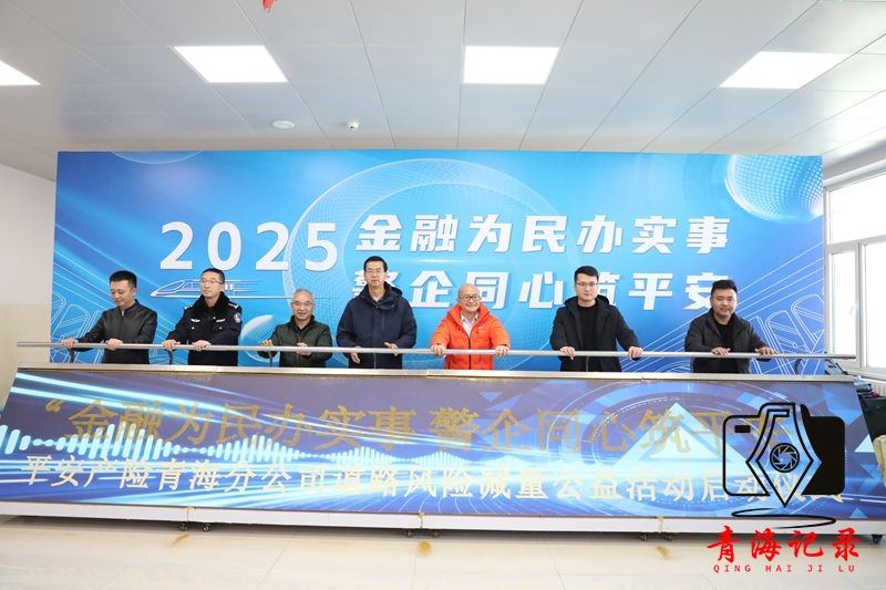 平安产险青海分公司“红绿灯”公益项目落地海东 政企携手筑牢乡村道路安全防